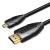 Vention micro HDMI/M -> HDMI/M, (fekete) 1,5m, kábel