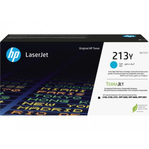 HP W2131Y Toner Cyan 12.000 oldal kapacitás No.213Y