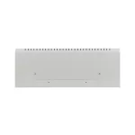 Lanberg WAF1-5203-04-00S 19 4U+3U SZÉL:540mm MÉLY:200mm MAG:400mm fémajtós szürke fali rack szekrény