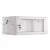 Lanberg WF01-6404-10S 19 4U SZÉL:600mm MÉLY:450mm MAG:290mm lapraszerelt üvegajtós szürke fali rack szekrény