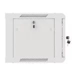 Lanberg WF01-6406-00S 19 6U SZÉL:600mm MÉLY:450mm MAG:600mm lapraszerelt fémajtós szürke fali rack szekrény