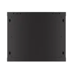 Lanberg WF01-6409-23B 19 9U SZÉL:600mm MÉLY:450mm MAG:512mm lapraszerelt perforált ajtós fekete fali rack szekrény
