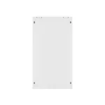 Lanberg WF01-6422-10S 19 22U SZÉL:600mm MÉLY:450mm MAG:1085mm lapraszerelt üvegajtós szürke fali rack szekrény