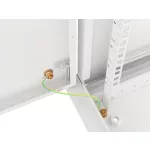 Lanberg WF01-6609-00S 19 9U SZÉL:600mm MÉLY:600mm MAG:512mm lapraszerelt fémajtós szürke fali rack szekrény