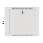Lanberg WF01-6609-00S 19 9U SZÉL:600mm MÉLY:600mm MAG:512mm lapraszerelt fémajtós szürke fali rack szekrény