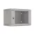 Lanberg WF03-5306-10S 19 6U SZÉL:540mm MÉLY:350mm MAG:370mm lapraszerelt üvegajtós szürke fali rack szekrény