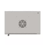 Lanberg WF03-5306-10S 19 6U SZÉL:540mm MÉLY:350mm MAG:370mm lapraszerelt üvegajtós szürke fali rack szekrény