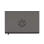 Lanberg WF03-5309-10B 19 9U SZÉL:540mm MÉLY:350mm MAG:500mm lapraszerelt üvegajtós fekete fali rack szekrény