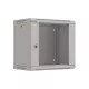 Lanberg WF03-5309-10S 19 9U SZÉL:540mm MÉLY:350mm MAG:500mm lapraszerelt üvegajtós szürke fali rack szekrény