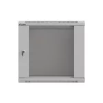 Lanberg WF03-5309-10S 19 9U SZÉL:540mm MÉLY:350mm MAG:500mm lapraszerelt üvegajtós szürke fali rack szekrény