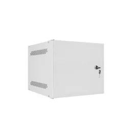   Lanberg WF10-2304-00S 10 4U SZÉL:280mm MÉLY:310mm MAG:247mm lapraszerelt fémajtós szürke fali rack szekrény