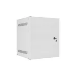 Lanberg WF10-2306-00S 10 6U SZÉL:280mm MÉLY:310mm MAG:336mm lapraszerelt fémajtós szürke fali rack szekrény
