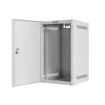 Lanberg WF10-2309-00S 10 9U SZÉL:280mm MÉLY:310mm MAG:469mm lapraszerelt fémajtós szürke fali rack szekrény