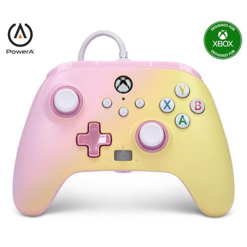 PowerA Enhanced vezetékes kontroller Xbox Series X|S - Pink Lemonade