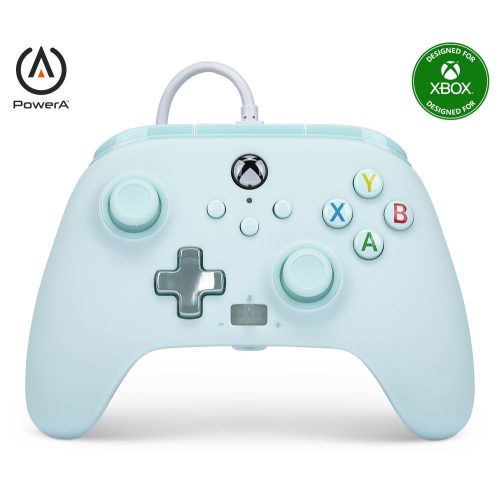 PowerA Enhanced vezetékes kontroller Xbox Series X|S - Cotton Candy Blue