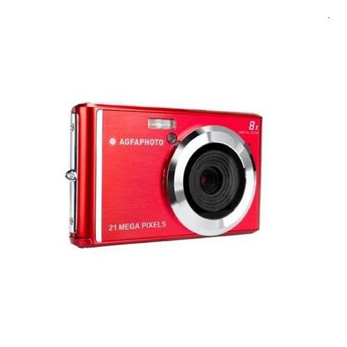 Fényképezőgép, kompakt, digitális, AGFAPHOTO "DC5200", piros