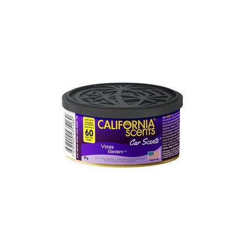 Autóillatosító konzerv, 42 g, CALIFORNIA SCENTS "Verri Berry"