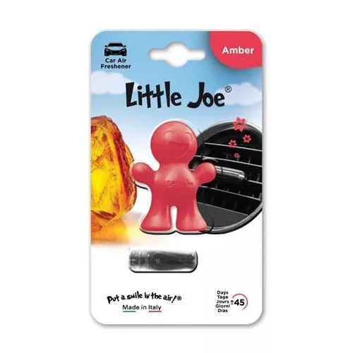 Autóillatosító, szellőzőrácsra, LITTLE JOE "Amber", piros