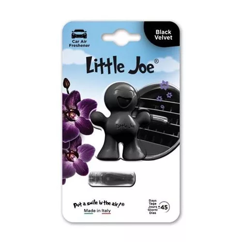 Autóillatosító, szellőzőrácsra, LITTLE JOE "Black Velvet", fekete