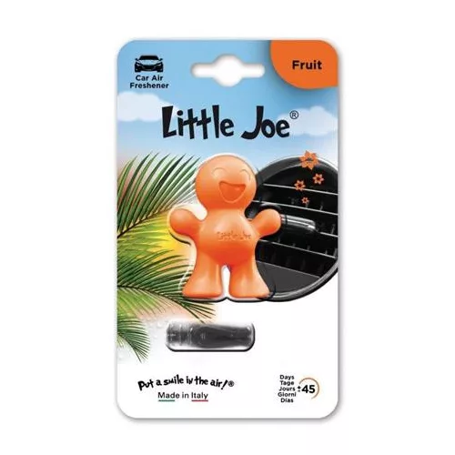 Autóillatosító, szellőzőrácsra, LITTLE JOE "Fruit", narancs