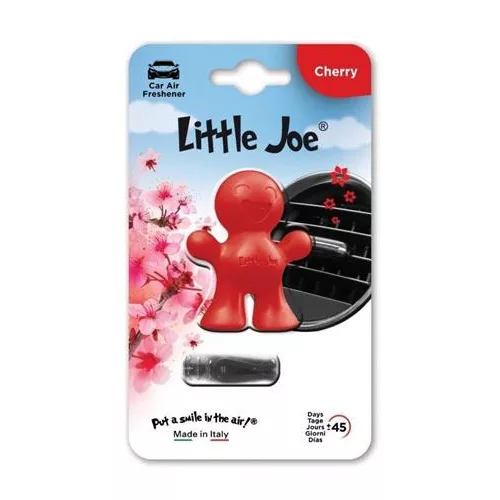 Autóillatosító, szellőzőrácsra, LITTLE JOE "Cherry", piros