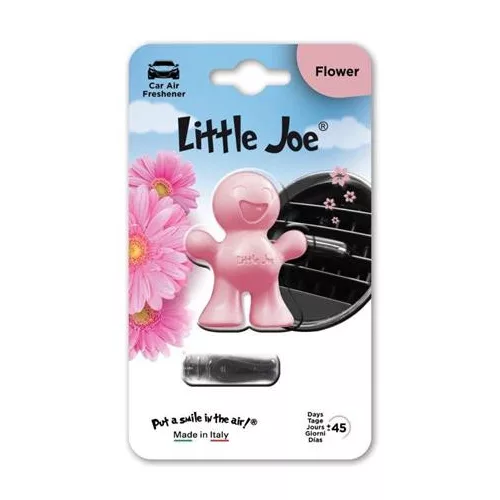 Autóillatosító, szellőzőrácsra, LITTLE JOE "Flower", rózsaszín