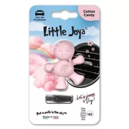  Autóillatosító, szellőzőrácsra, LITTLE JOYA "Cotton Candy", rózsaszín