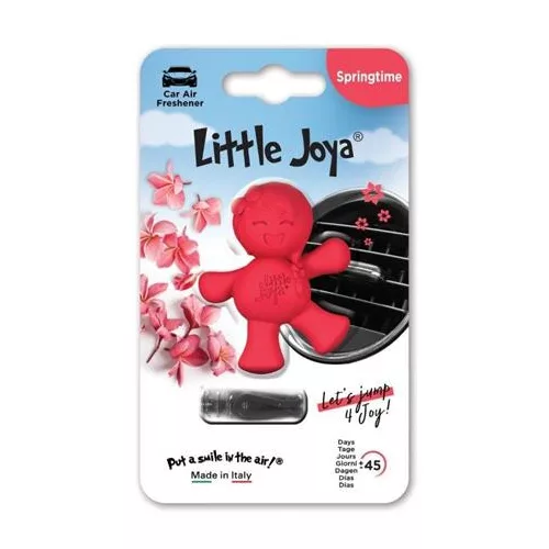 Autóillatosító, szellőzőrácsra, LITTLE JOYA "Springtime", piros