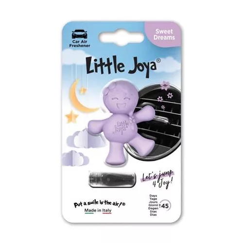 Autóillatosító, szellőzőrácsra, LITTLE JOYA "Sweet Dreams", v.lila