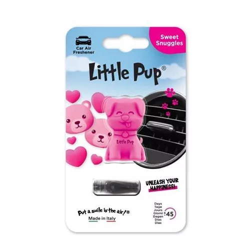 Autóillatosító, szellőzőrácsra, LITTLE PUP "Sweet Snuggles", pink