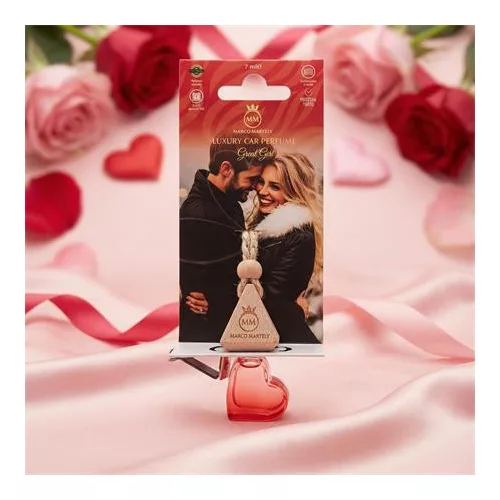 Autóparfüm, női illat, 7 ml, MARCO MARTELY "Valentin Great Girl"