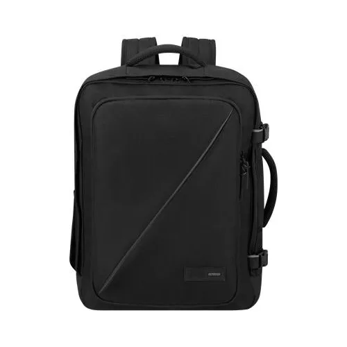 Hátizsák, kabin méret, 38l, M-es, AMERICAN TOURISTER "Take2Cabin", fekete