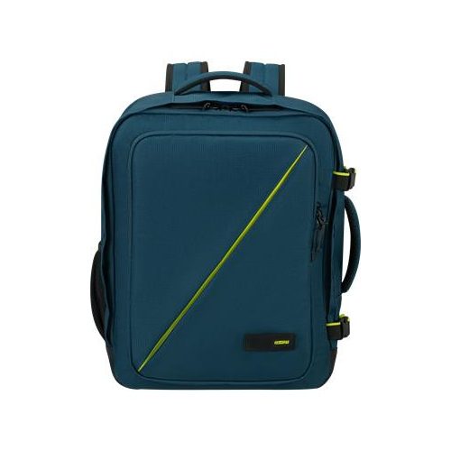 Hátizsák, kabin méret, 38l, M-es, AMERICAN TOURISTER "Take2Cabin", tengerkék