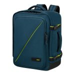 Hátizsák, kabin méret, 38l, M-es, AMERICAN TOURISTER "Take2Cabin", tengerkék