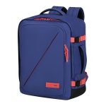 Hátizsák, kabin méret, 38l, M-es, AMERICAN TOURISTER "Take2Cabin", lila/korall