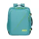 Hátizsák, kabin méret, 38l, M-es, AMERICAN TOURISTER "Take2Cabin", türkiz/lime