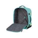 Hátizsák, kabin méret, 38l, M-es, AMERICAN TOURISTER "Take2Cabin", türkiz/lime