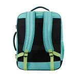 Hátizsák, kabin méret, 38l, M-es, AMERICAN TOURISTER "Take2Cabin", türkiz/lime