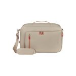 Utazótáska, kabin méret, 21l, 3 in 1, AMERICAN TOURISTER "Puffypop", bézs