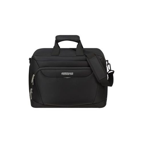 Utazótáska, kabin méret, 27l, 3 in 1, AMERICAN TOURISTER "SummerRide", fekete