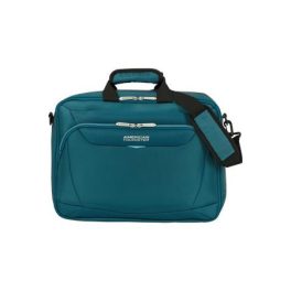   Utazótáska, kabin méret, 27l, 3 in 1, AMERICAN TOURISTER "SummerRide", zöldeskék