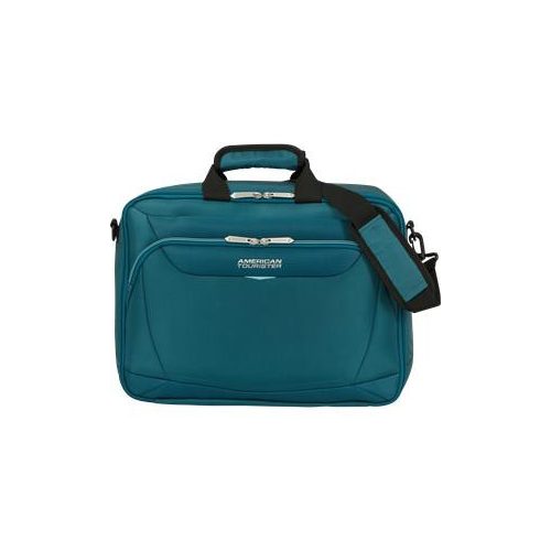Utazótáska, kabin méret, 27l, 3 in 1, AMERICAN TOURISTER "SummerRide", zöldeskék