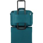 Utazótáska, kabin méret, 27l, 3 in 1, AMERICAN TOURISTER "SummerRide", zöldeskék