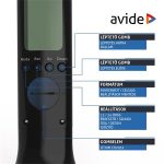 Asztali lámpa, LED, 4W, AVIDE "Calendar", fekete