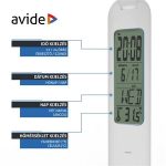 Asztali lámpa, LED, 4W, AVIDE "Calendar", fehér