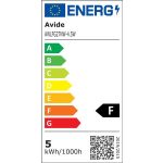 LED izzó, filament, E27, gömb, A60, 4,5W, 470lm, 4000K, AVIDE