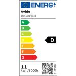 LED izzó, filament, E27, gömb, A60, 10,5W, 1521lm, 4000K, AVIDE