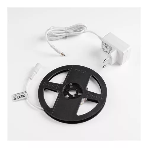 LED szalag, 2m, 120 LED, 4,8W, 960lm, fehér, 4000K, AVIDE