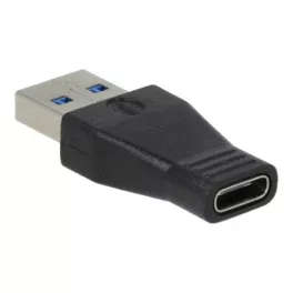   Adapter, USB-A apa/USB-C anya, AVAX "AD601 Connect+", fekete