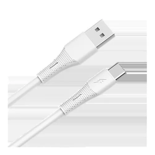 Töltőkábel, USB-A - USB-C, 18W, 1,5 m, AVAX "CB3301", fehér